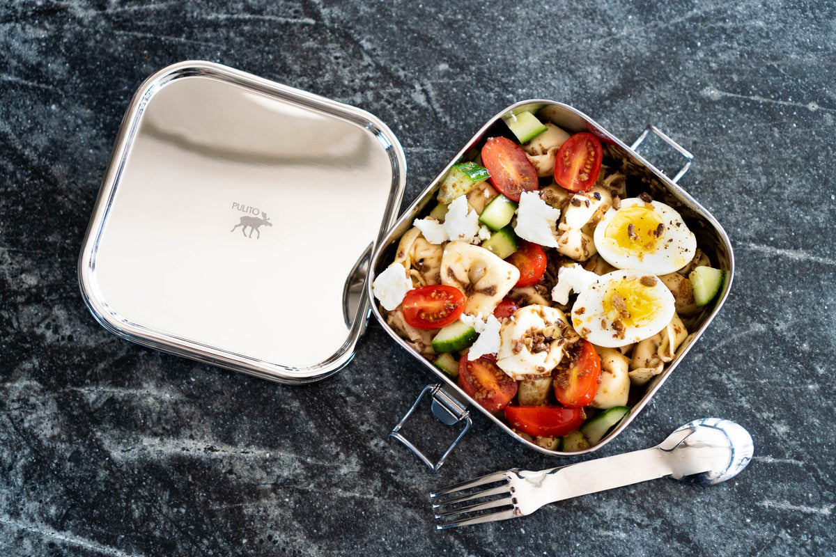Tæt madkasse i stål