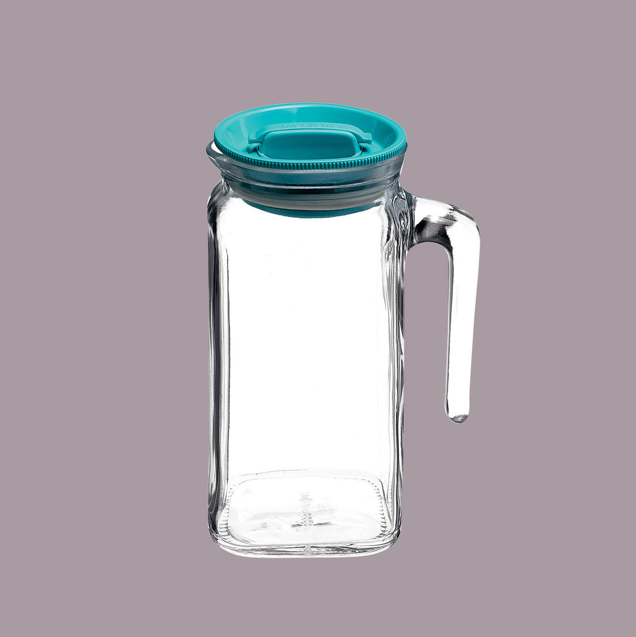 GlassJug – blå låg