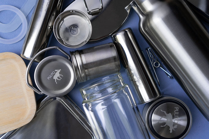 ramme Frugtbar fast Isterningbakke i rustfrit stål – plastfri uden BPA og anden kemi. Pulito