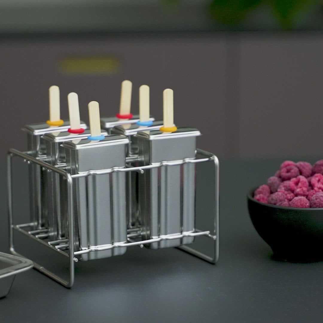 PopsicleMold Rektangulær –ispindeforme i rustfrit stål