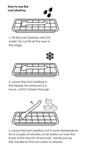 IceCubeTray – isterningbakke i rustfrit stål